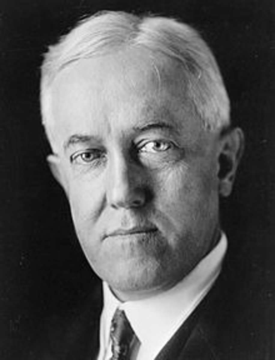 <p>The unsuccessful Democratic candidate for president in 1924. The wealthy, Wall Street-connected Davis was no less conservative than his opponent, Calvin Coolidge.</p>