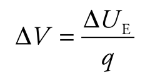 <p>Electric potential is the electric potential energy per unit of charge at a point in an electric field, measured in volts (V). It&apos;s the work done per unit charge in bringing a test charge from infinity to that point.</p><p><strong><em>V = U/q</em></strong></p>