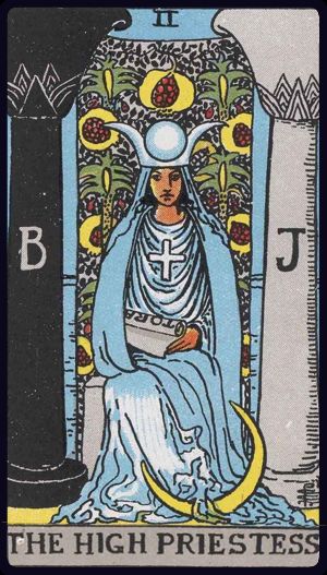 <p>II. THE HIGH PRIESTESS</p>