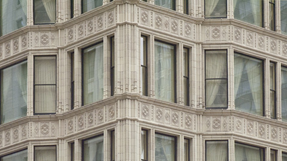 Chicago windows on Daniel Burnham’s Reliance Building, (1890–1894)