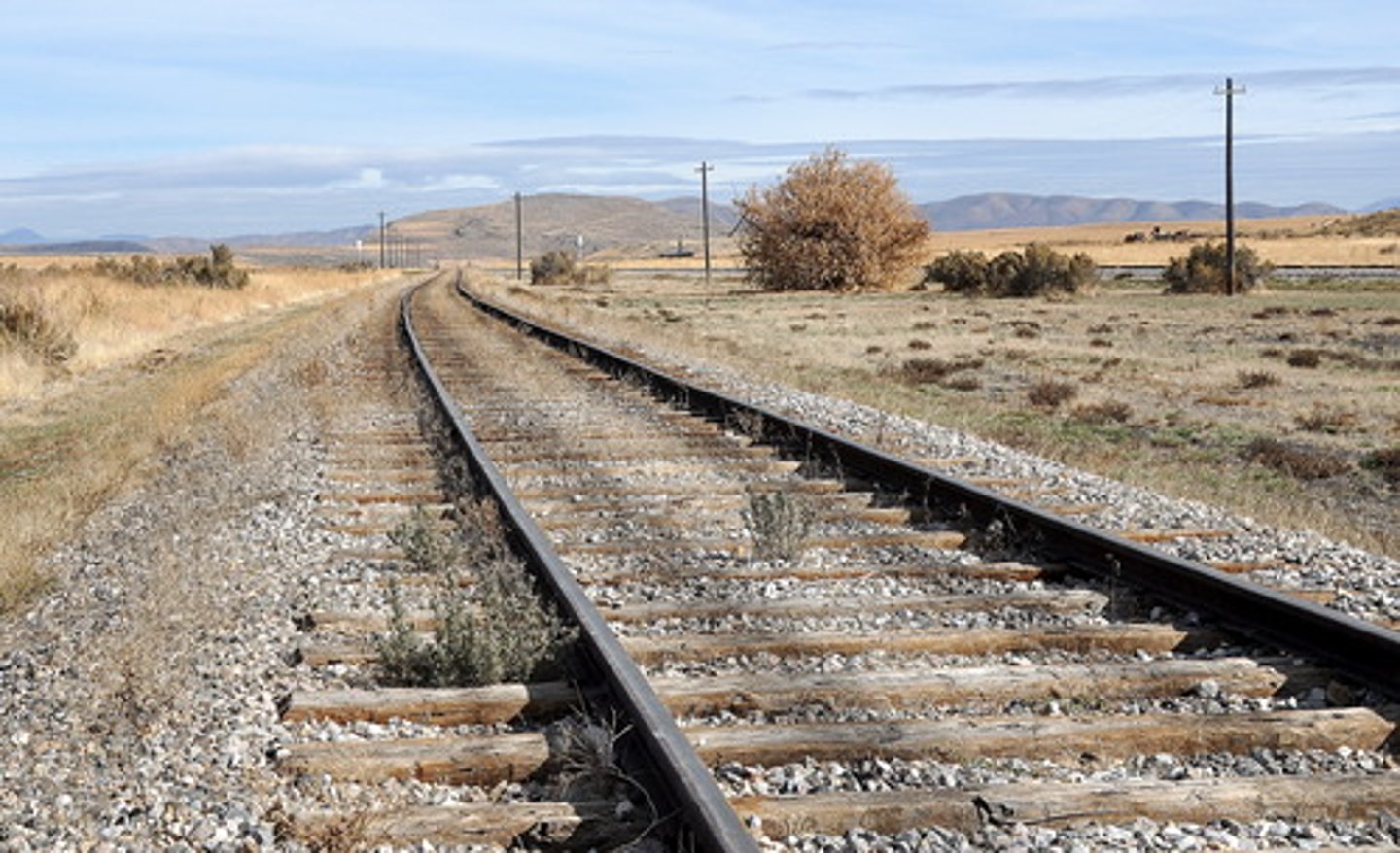 <p>a rail line reaching across the nation</p>