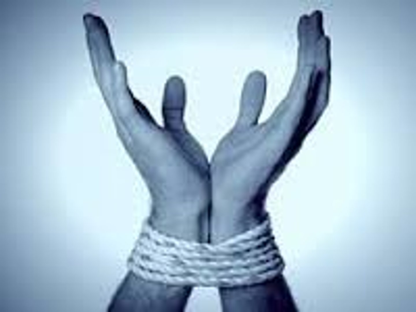 <p>Tied together</p>
