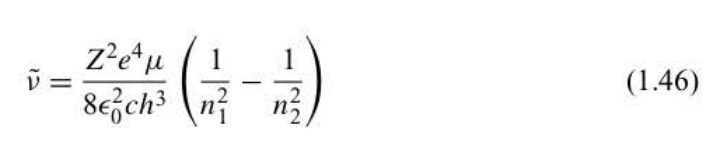 hydrogen-like ion = He^+  Li^2+ Be^3+