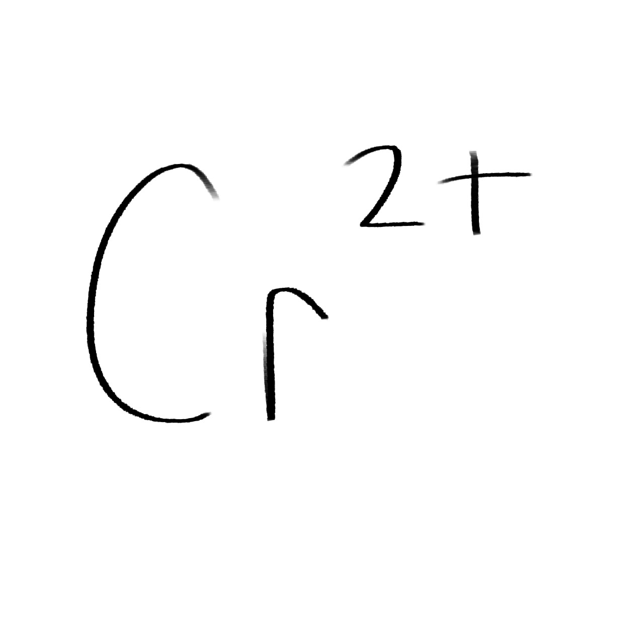 Cr 2+