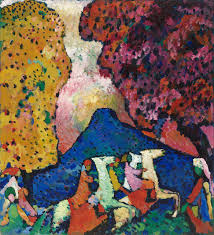 <p>Blue Mountain - Kandinsky</p>