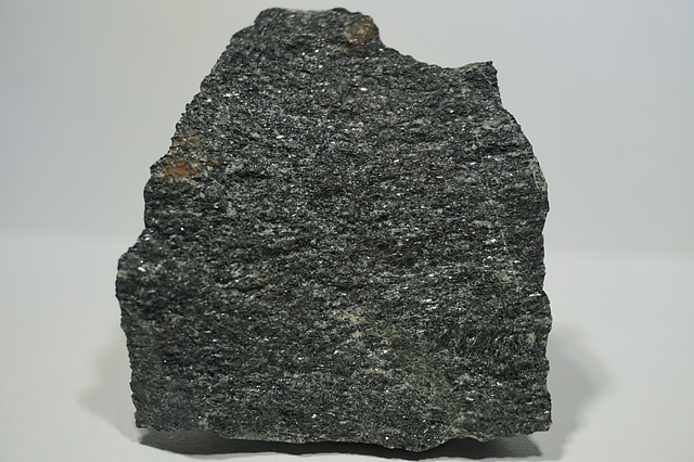 <ul><li><p>intermediate grade</p></li><li><p>medium-coarse grained</p></li><li><p>protolith: basalt/gabbro</p></li><li><p>composed of dark rock (hornblende)</p></li><li><p>not foliated</p></li></ul><p></p>