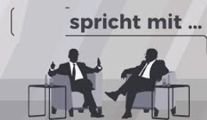 <p>Onkel Sven spricht mit Laura und Moritz</p>
