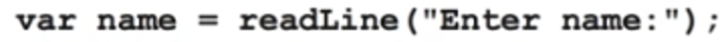 <p>strings of text</p>