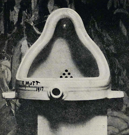 <p>Showed the legitimizing power of the museum as an institution that grants objects the status of art </p><p>ex. Urinal by Marcel Duchamp (first rejected, then exhibited at the Society of Independent Artist’s Salon in New York in 1917)</p>