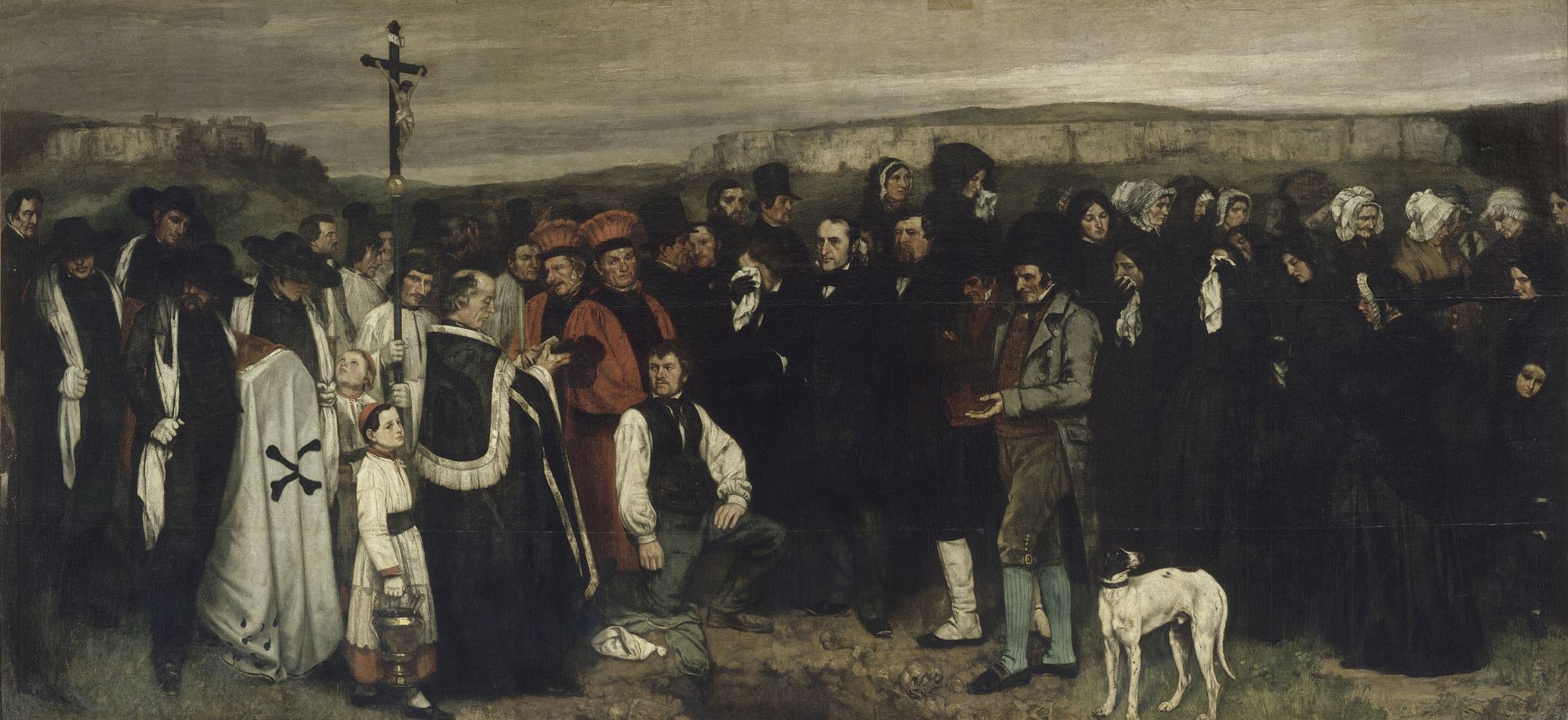 <p><em>Enterrement à Ornans</em></p>