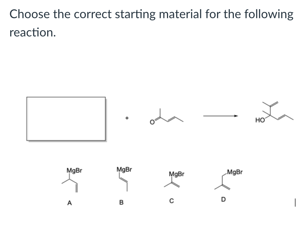 <p>(Lab 2: grignard reaction)</p>