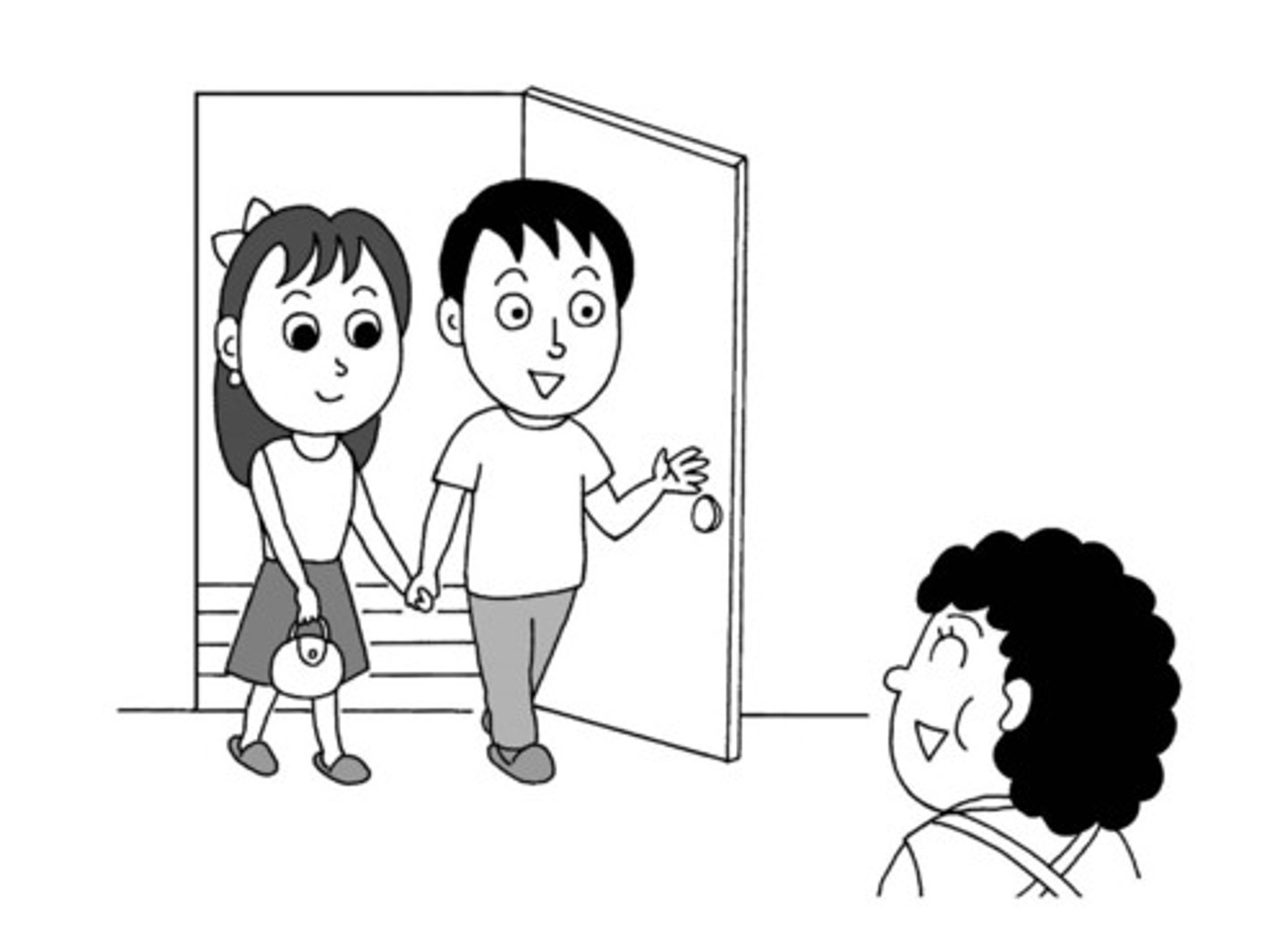 <p>to bring a person</p>