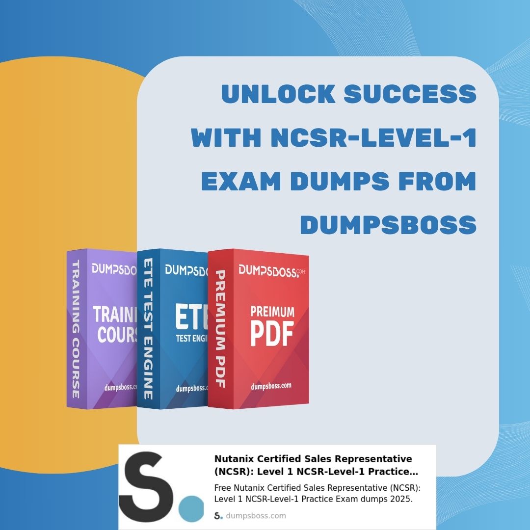 NCSR-Level-1 Exam Dumps