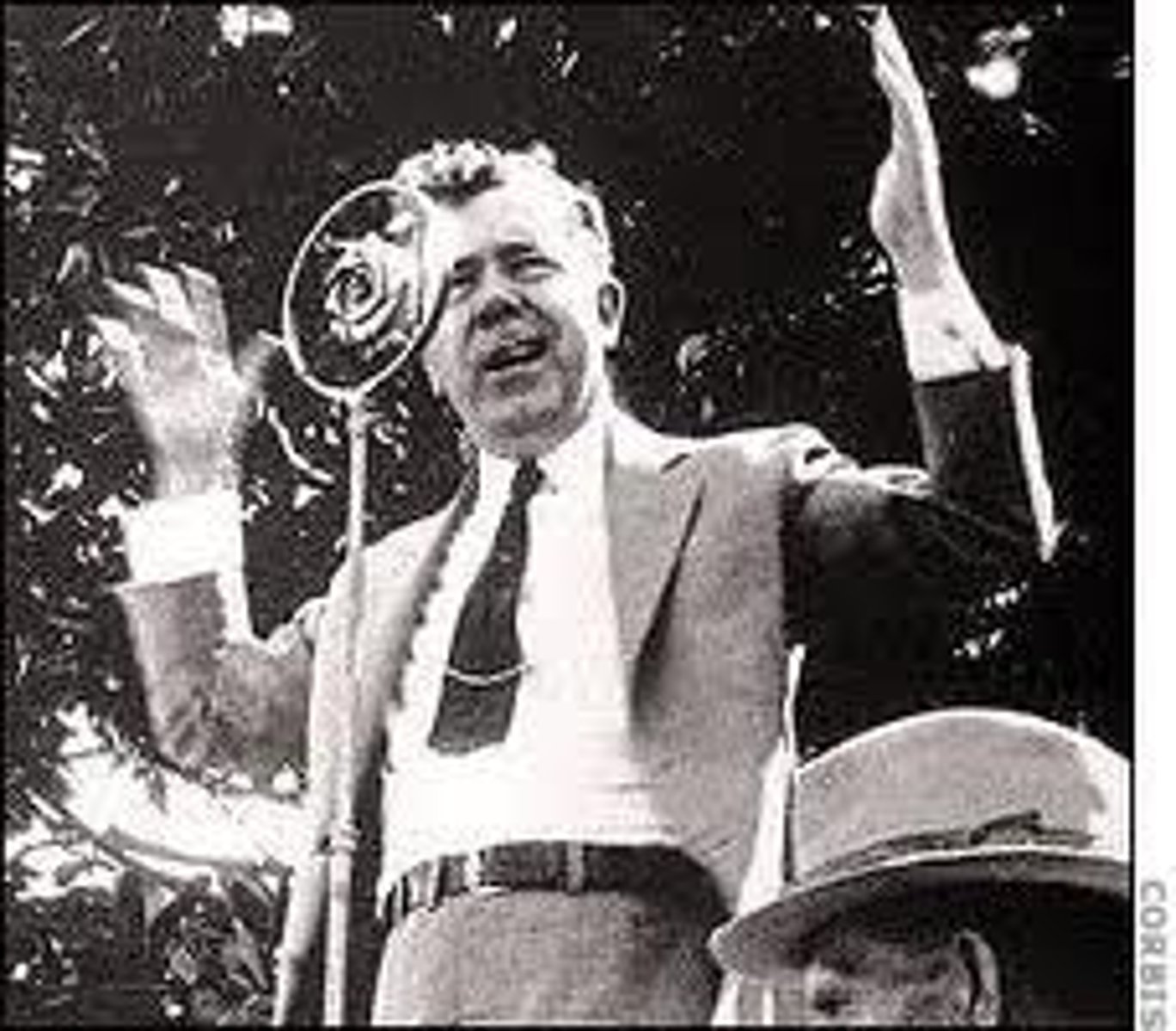 <p>Louisiana governor, later U.S. senator, whose anti-New Deal "Share Our Wealth" program promised to make "Every Man a King." Long was gunned down in 1935.</p>
