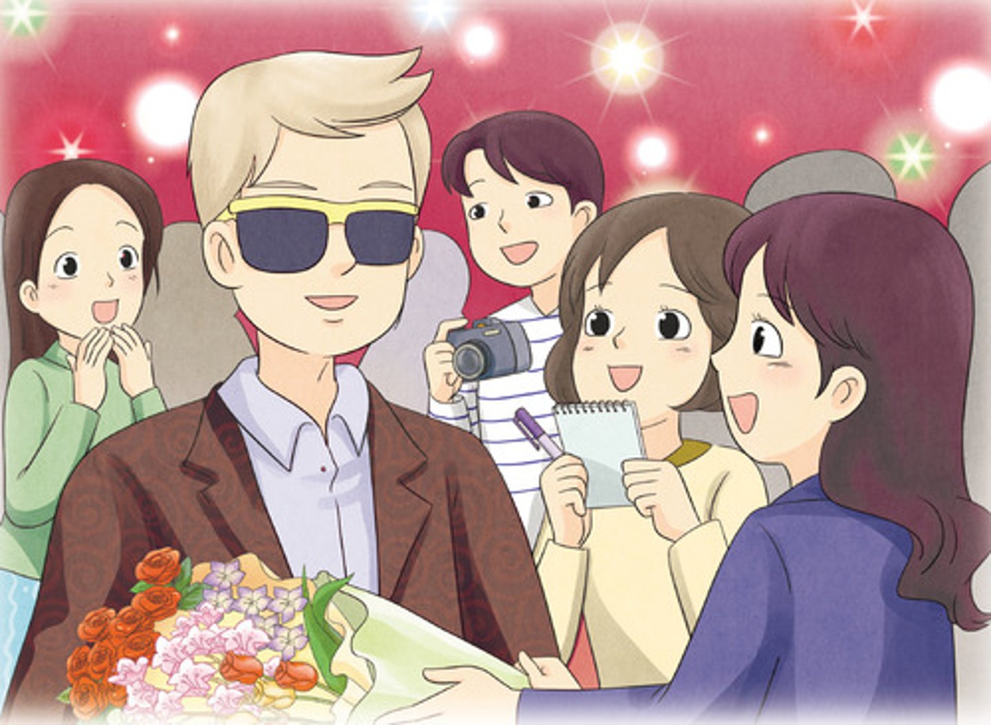 <p>nổi tiếng được yêu thích</p>