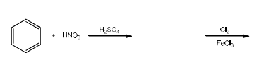 <p>Describe the major product(s) of each step of the reaction.</p>