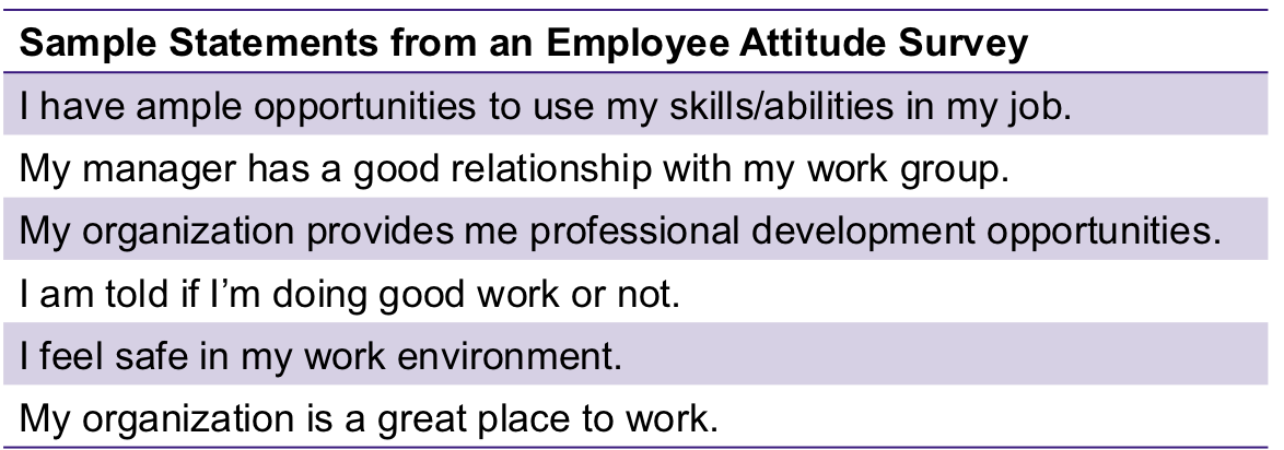 <p>Attitude surveys</p>