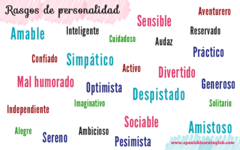 <p>personality traits</p>