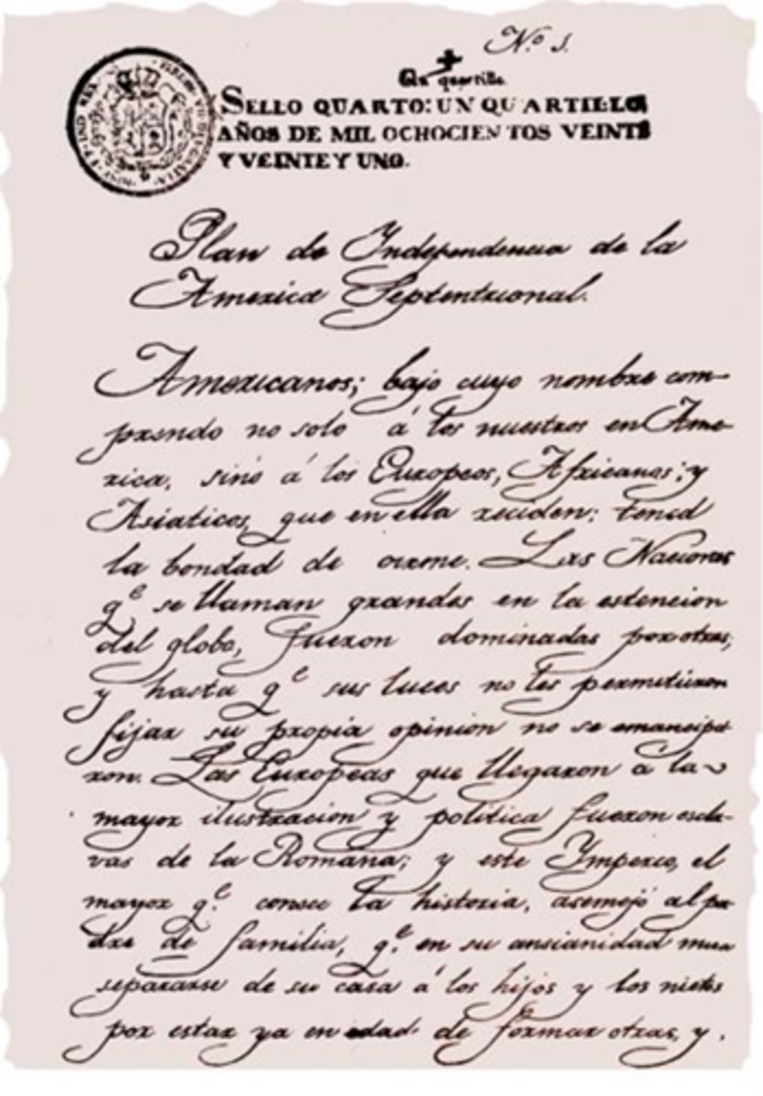 <p>plan to guide Mexico after it gained independence from Spain in 1821<br>1) the official adoption of Catholicism<br>2) the equality and unity of all Mexican citizens<br>3) the creation of a constitutional monarchy</p>