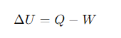 <p>The total energy of an isolated system is constant.</p><p></p><p>Energy is conserved but can transform between heat and work.</p>