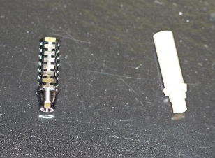 <p>What is the fifth step to fabricating a provisional implant restoration?</p>