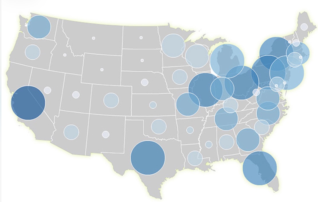 <p>Which map is shown?</p>