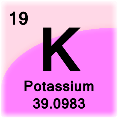 <p>Potassium </p>
