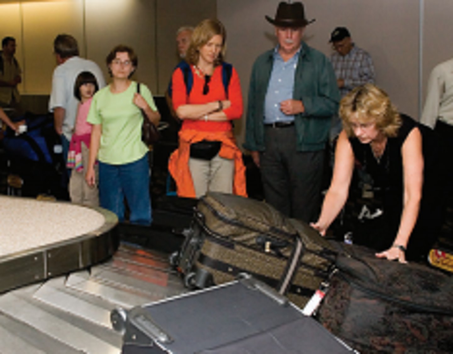 <p>baggage claim</p>