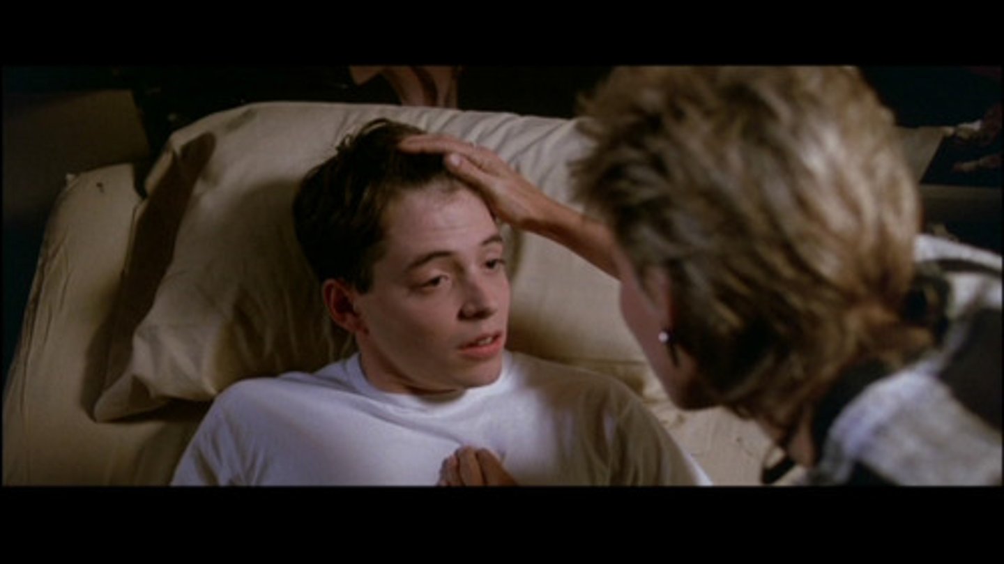 <p>pretending to be sick in order to avoid dealing with situations that are unpleasant</p>