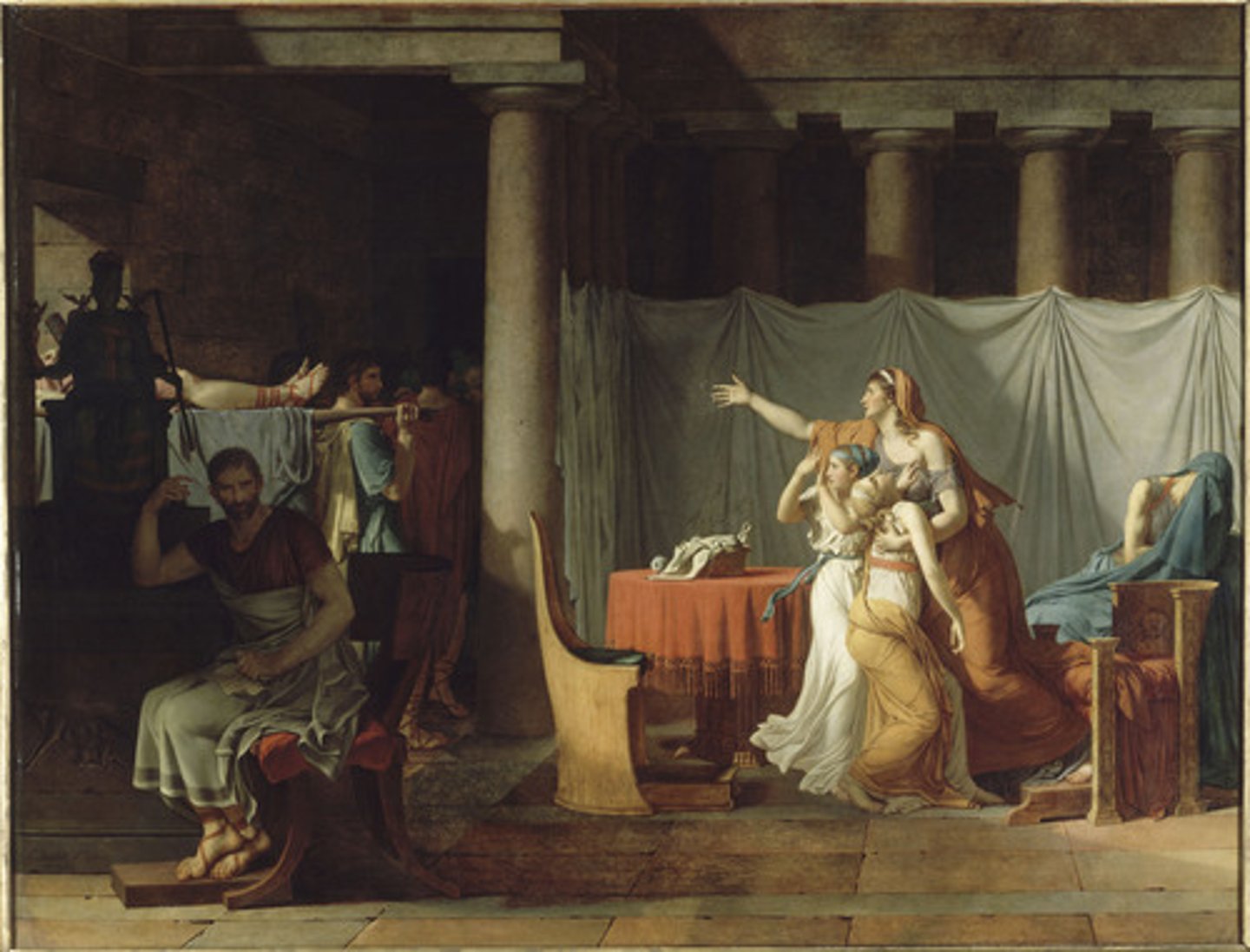 <p>Who was the last person to stab Caesar?</p>