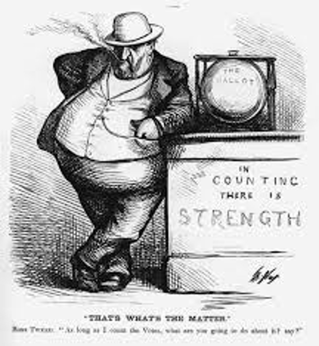 <p>representative for or head of the political machine; gained votes for their parties by doing favors for people.</p>
