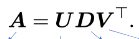 <p><strong>SVD equation:</strong></p><p></p><p>U = output __</p><p>V = input __ </p><p>D = __ values</p>