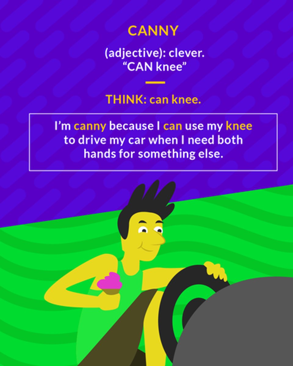 <p>(adj.) clever</p>