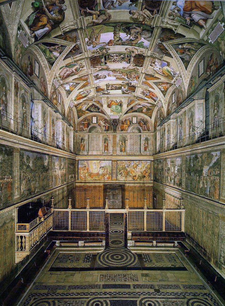 <p>• Artist: Michelangelo</p><p class="p1">• Origin: Vatican</p><p class="p1">• Style: High Renaissance fresco</p><p class="p1">• Meaning: Creation, humanity, God’s power.</p>