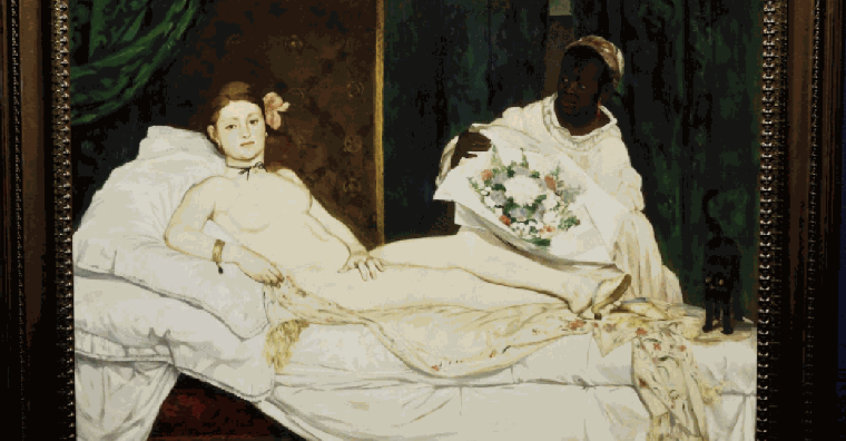 <p>Edouard Manet, <em>Olympia</em></p>