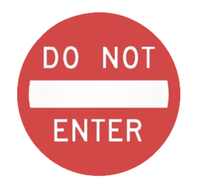 <p>This road sign means:</p>