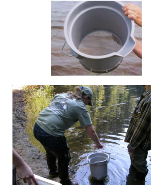 <ul><li><p>used to wash out excess sediment and detritus primarily from benthic core and stovepipe samples </p></li><li><p>not a technique necessarily, but the mesh size determines what subset of inverts are “kept”</p></li></ul><p></p>