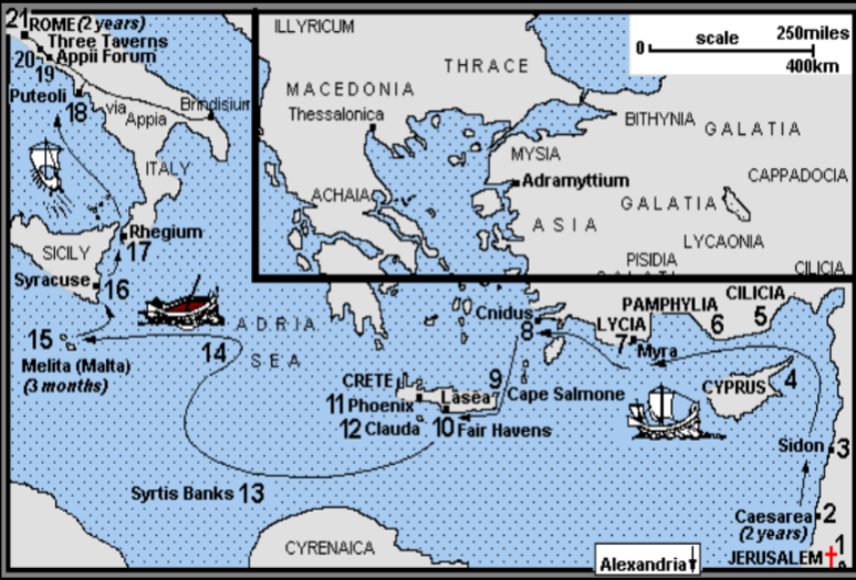 <p>Which missionary journey is this?</p>