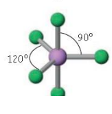 <p>trigonal bipyramidal </p>