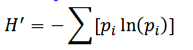 <p>Index to quantify species diversity</p><ul><li><p>If similar in richness then the more even is more diverse</p></li></ul><p></p>