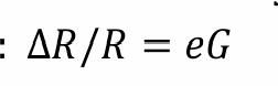 <p>Gauge factor changes with different gauge</p><p>1.8<G<2.2</p>