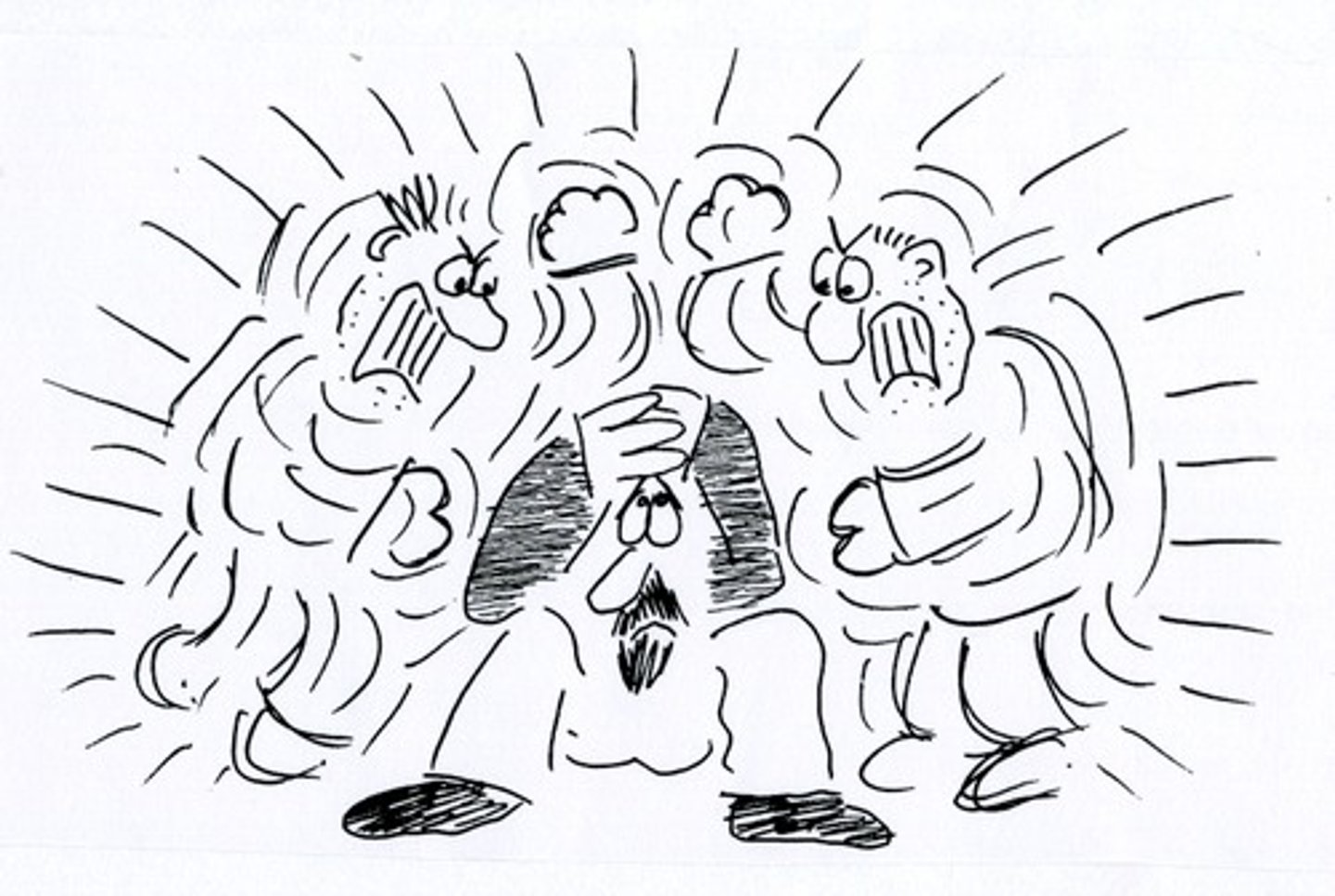 <p>was taking badly</p>