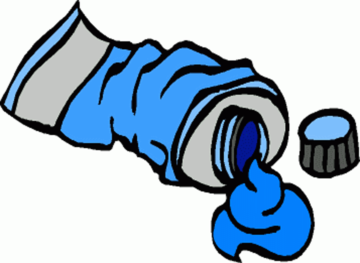 <p>a thick piece or a large amount of something</p>