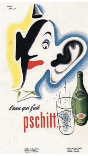 <p><span>Карлю Жан. Реклама</span></p><p><span>Перрье</span></p>