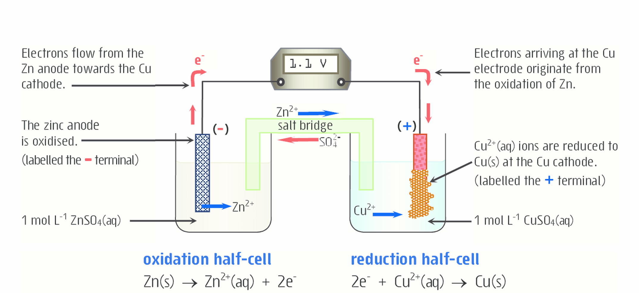 <p>Write the net ionic equation and <span>standard cell potential (E°cell) for that reaction</span></p>