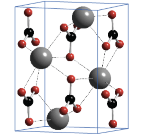 <ol><li><p>Orthorhombic crystal system</p></li><li><p>Strong at higher P</p></li><li><p>Metastable state</p></li><li><p>Greater solubility</p></li><li><p>Corals, pteropods, most molluscs</p></li></ol>