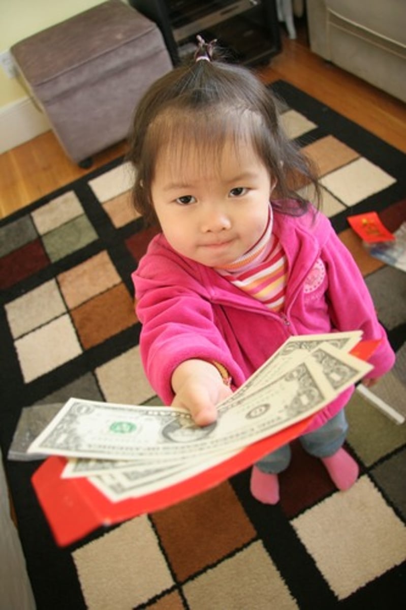 <p>he/she had/got</p>