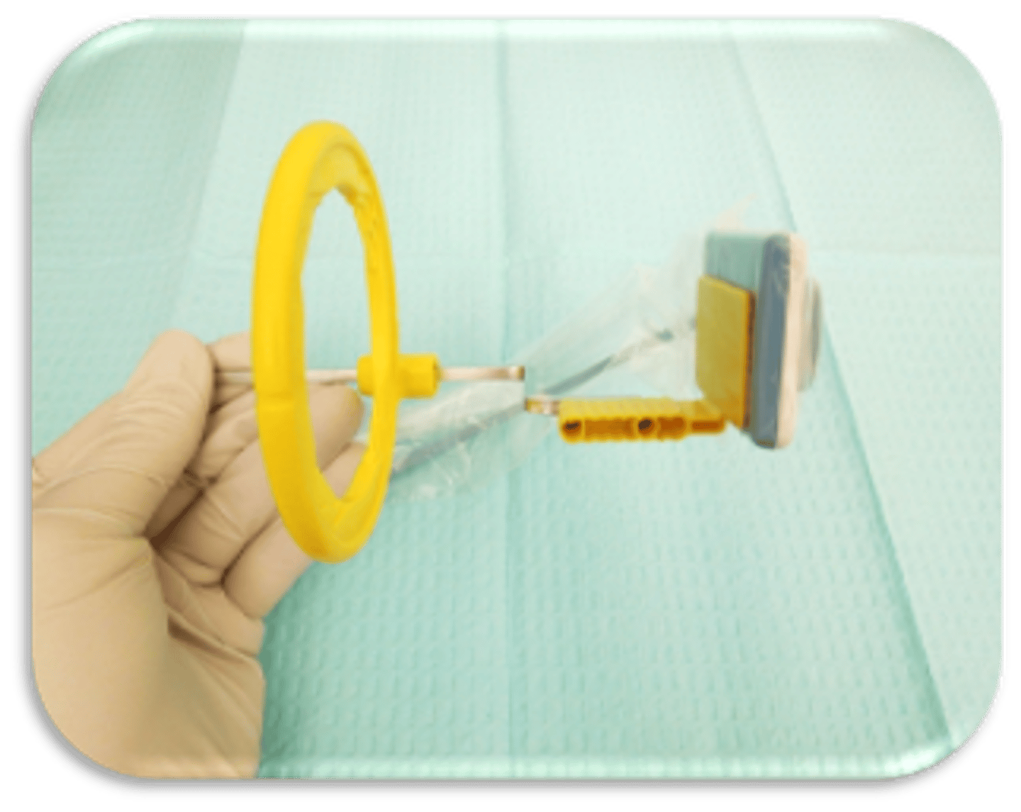 <p>This device is used to capture what type of radiograph?</p>