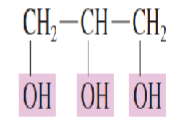 <p>Name the Polyhydroxy alcohol:</p><ul><li><p><span style="color: yellow"><strong>three hydroxyl</strong></span> groups are present</p></li></ul><p></p>