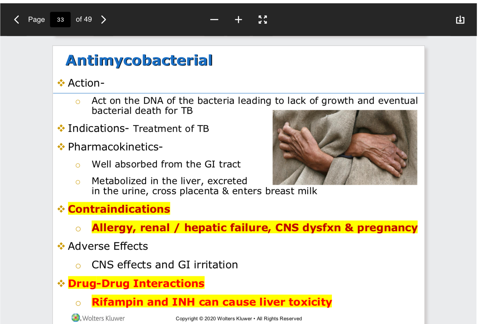 <p>Liver toxicity </p>
